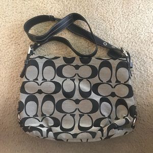 Coach Logo print satchel handbag